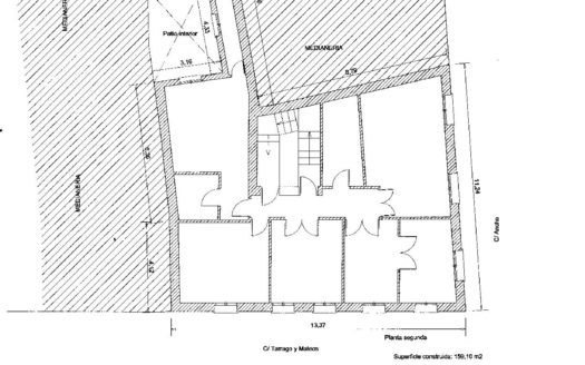 Edificio de 3 plantas de 524 m2 en Guadix