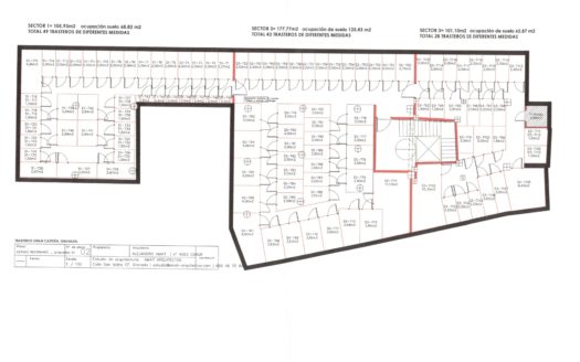 Trasteros de todos los tamaños junto Plaza Gran Capitán.