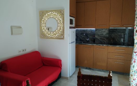 Apartamento con calefacción central y terraza.