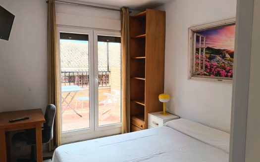 Apartamento con calefacción central dormitorio en San Juan de Dios
